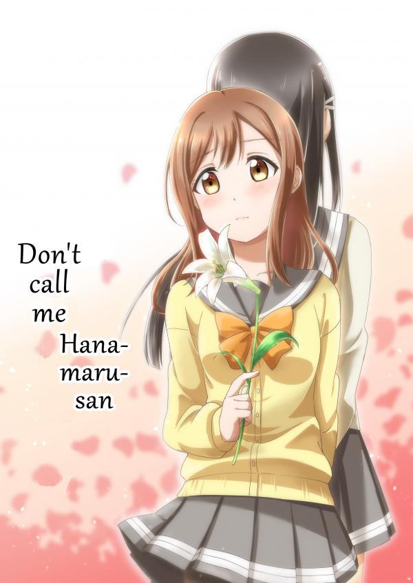 Don't call me Hanamaru-san